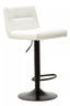 Hamilton Interiors Dining Baina White Leather Effect Bar Stool House of Isabella UK