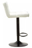Hamilton Interiors Dining Baina White Leather Effect Bar Stool House of Isabella UK