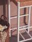 Hamilton Interiors Dining Bandar Natural Rope and White Bar Stool House of Isabella UK