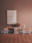 Hamilton Interiors Dining Bandar Natural Rope and White Bar Stool House of Isabella UK