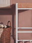 Hamilton Interiors Dining Bandar Natural Rope and White Bar Stool House of Isabella UK