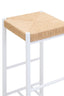Hamilton Interiors Dining Bandar Natural Rope and White Bar Stool House of Isabella UK