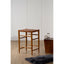 Hamilton Interiors Dining Kendari Brown Woven Leather Barstool House of Isabella UK