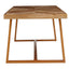 Hamilton Interiors Dining Kendari Natural Teak Wood Dining Table House of Isabella UK