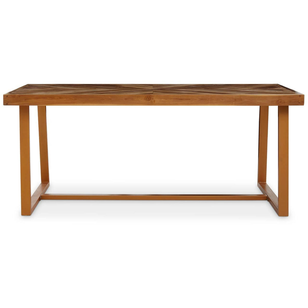 Hamilton Interiors Dining Kendari Natural Teak Wood Dining Table House of Isabella UK