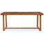 Hamilton Interiors Dining Kendari Natural Teak Wood Dining Table House of Isabella UK