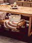 Hamilton Interiors Dining Kendari Natural Teak Wood Dining Table House of Isabella UK