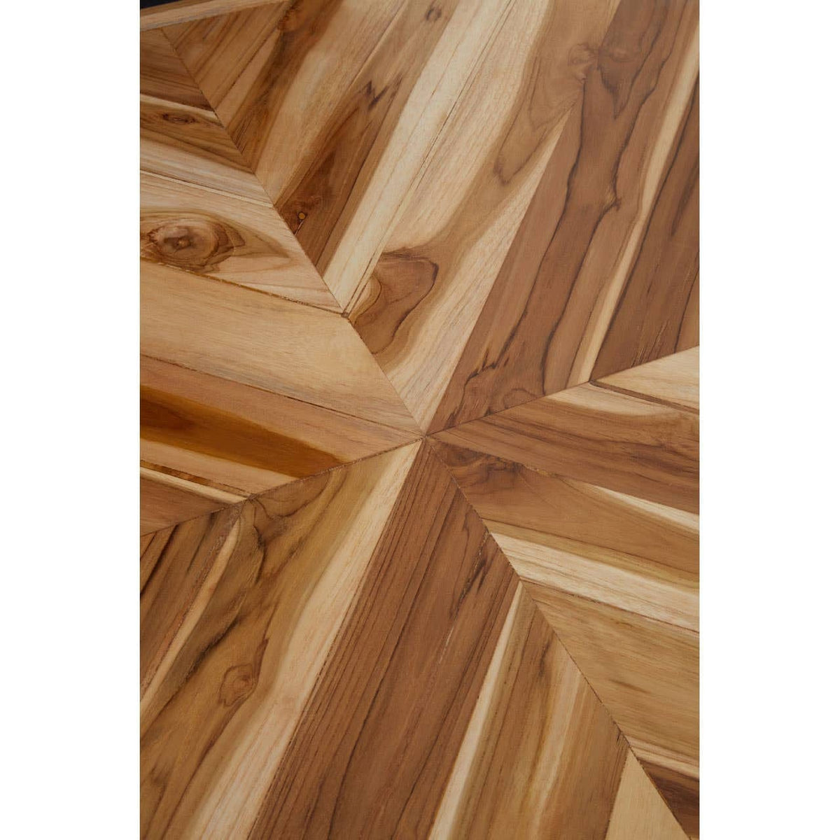 Hamilton Interiors Dining Kendari Natural Teak Wood Dining Table House of Isabella UK