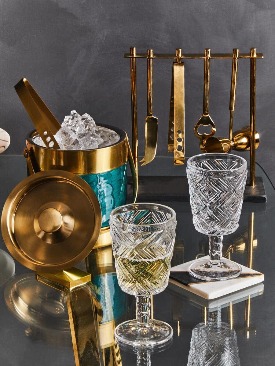 Hamilton Interiors Dining Omari Bar Tools with Stand Set House of Isabella UK