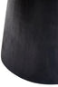 Hamilton Interiors Dining Perdoba Mango Wood Oval Dining Table in Black Finish House of Isabella UK