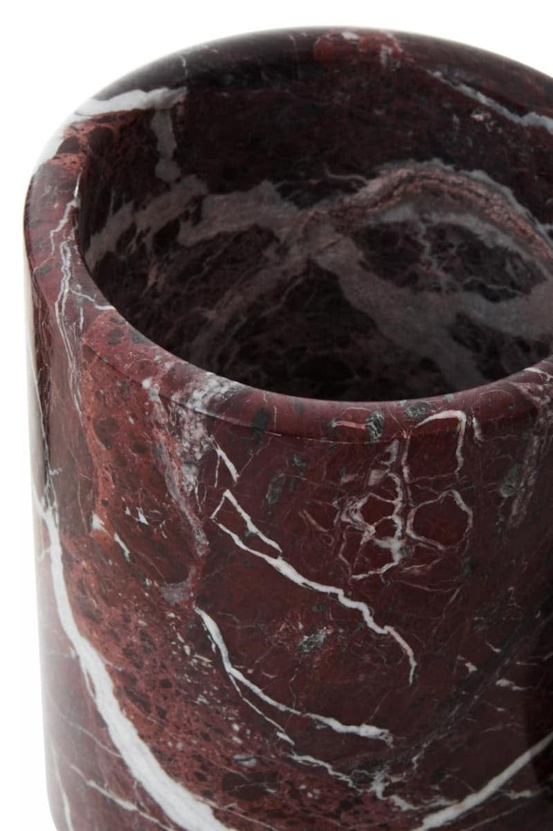 Hamilton Interiors Dining Salmo Red Marble Ice Bucket House of Isabella UK