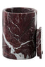 Hamilton Interiors Dining Salmo Red Marble Ice Bucket House of Isabella UK