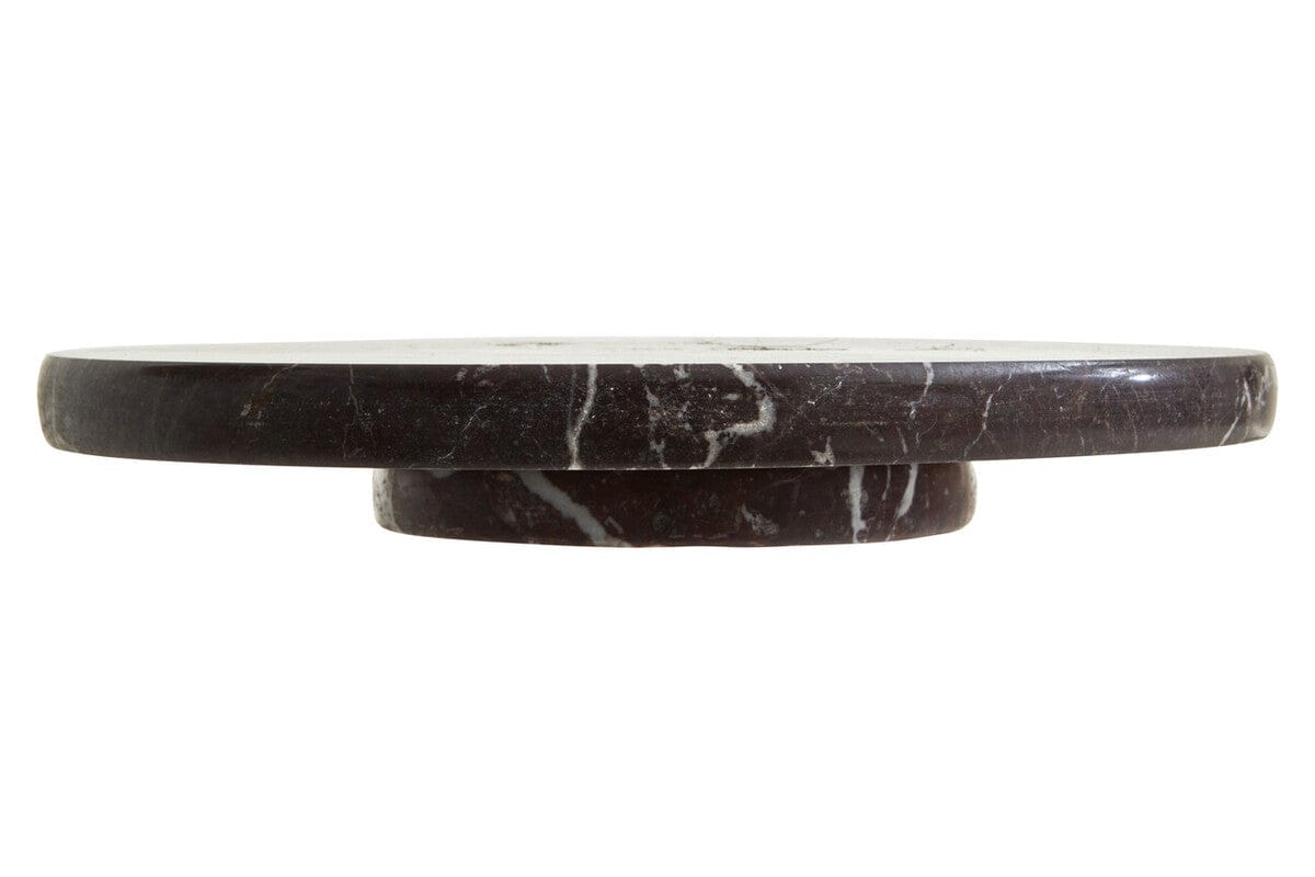 Hamilton Interiors Dining Salmo Red Marble Lazy Susan House of Isabella UK