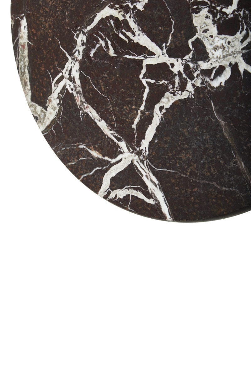 Hamilton Interiors Dining Salmo Red Marble Lazy Susan House of Isabella UK