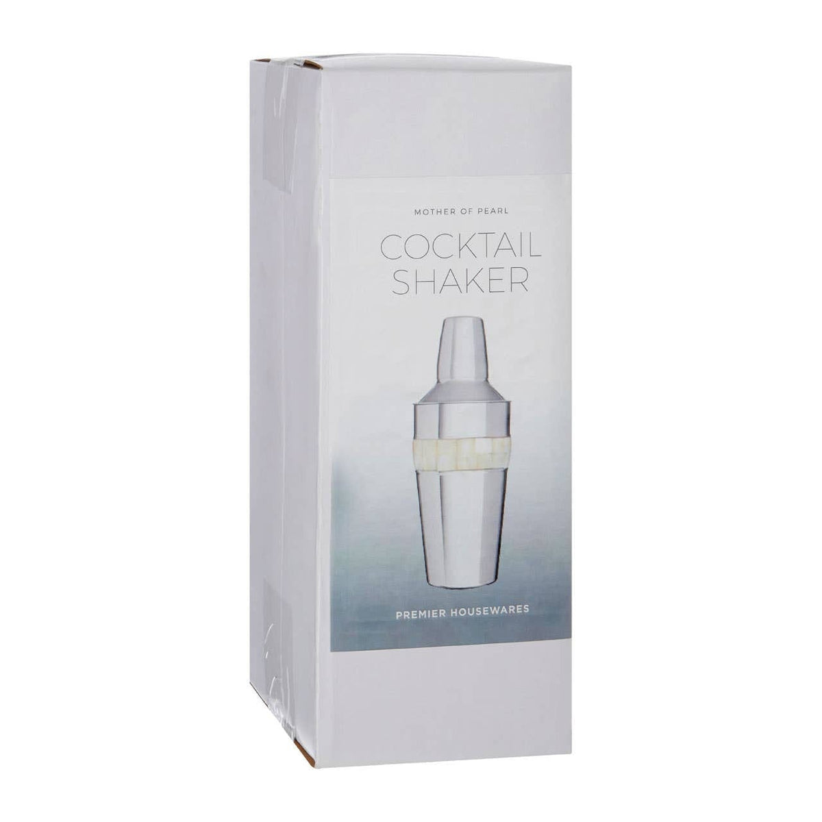 Hamilton Interiors Dining Silver Cocktail Shaker With Mother Of Pearl Inlay House of Isabella UK