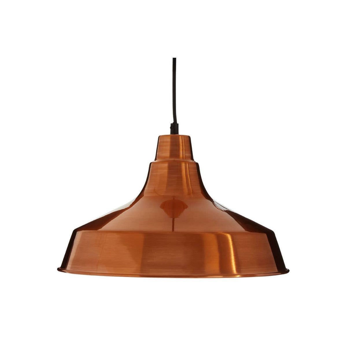 Hamilton Interiors Lighting Brinn Copper Finish Pendant Light House of Isabella UK
