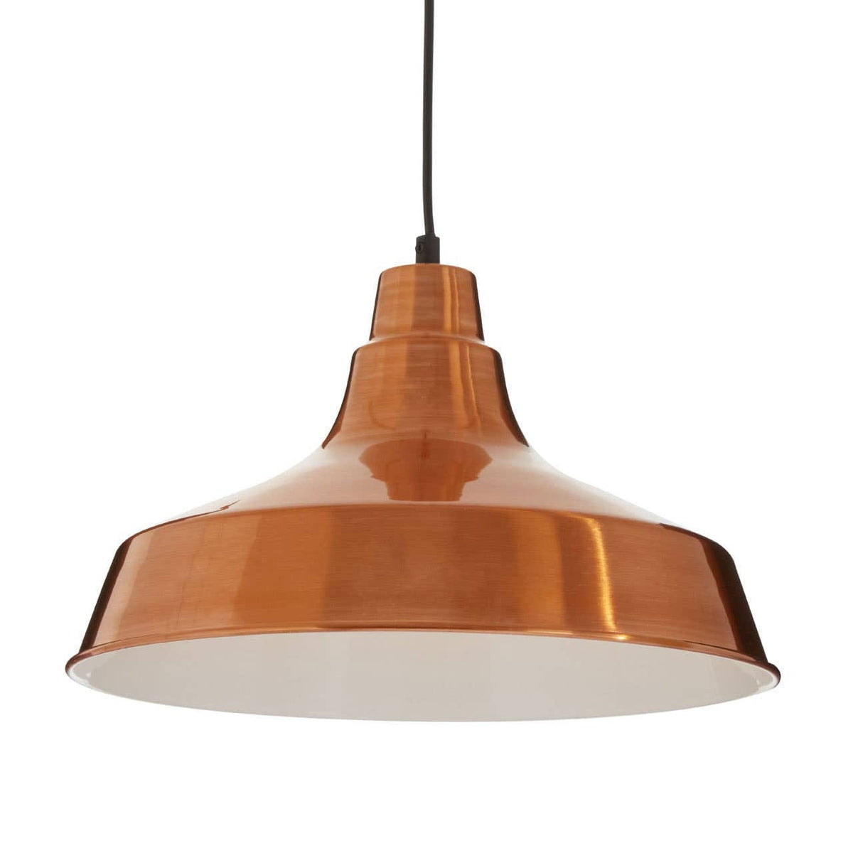 Hamilton Interiors Lighting Brinn Copper Finish Pendant Light House of Isabella UK