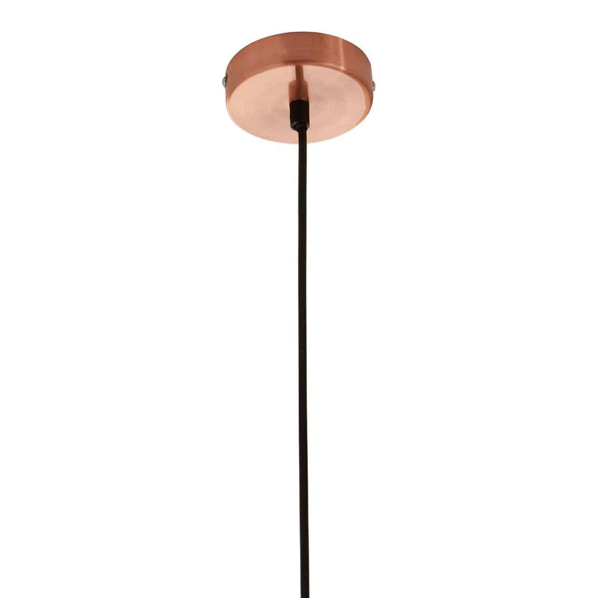 Hamilton Interiors Lighting Brinn Copper Finish Pendant Light House of Isabella UK