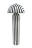 Hamilton Interiors Lighting Carta Black and White Stripe Papier Mache Domed Floor Lamp House of Isabella UK