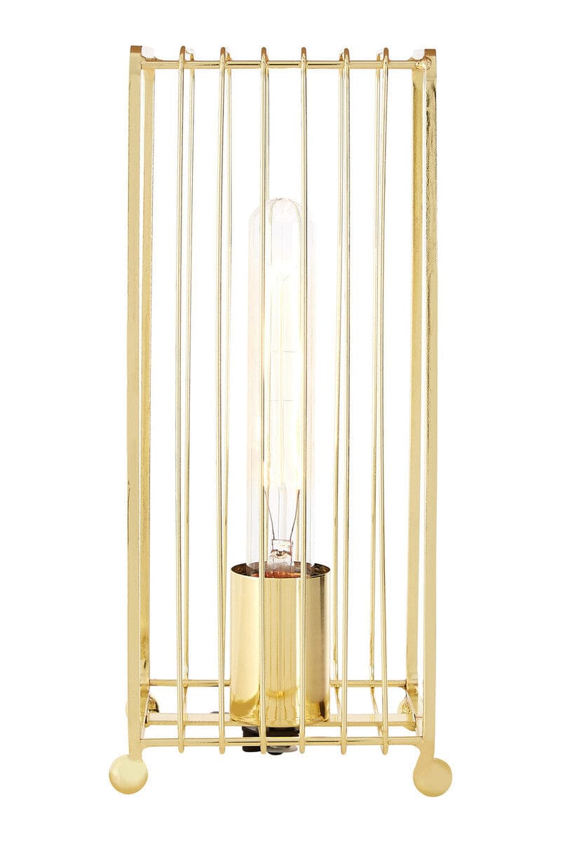 Hamilton Interiors Lighting Deco Gold Finish Table Lamp House of Isabella UK