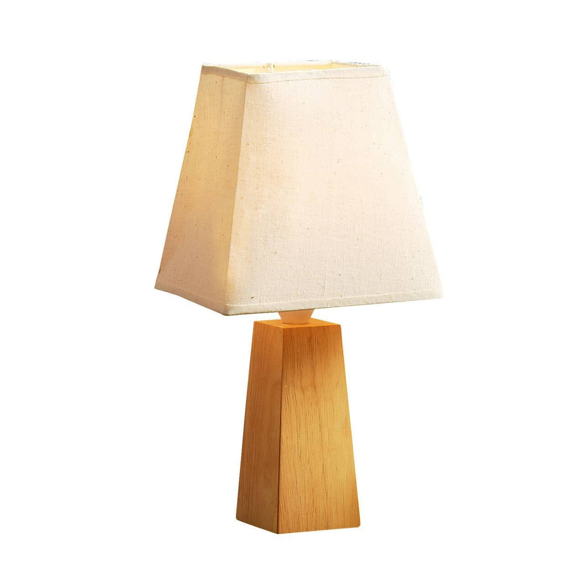 Hamilton Interiors Lighting Elion Tapered Wooden Base Table Lamp House of Isabella UK