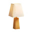 Hamilton Interiors Lighting Elion Tapered Wooden Base Table Lamp House of Isabella UK