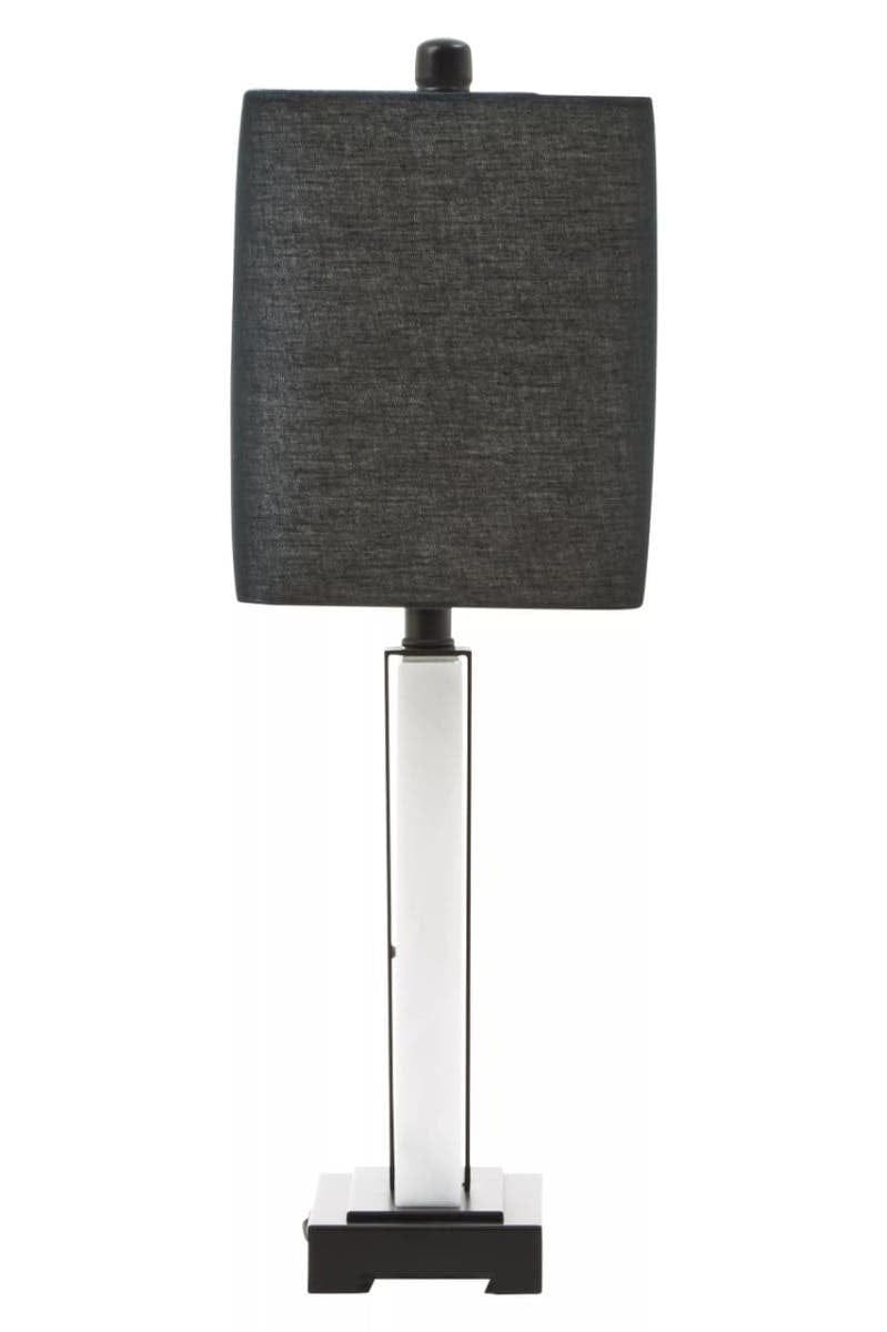 Hamilton Interiors Lighting Elvie Black and White Marble Table Lamp House of Isabella UK