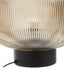 Hamilton Interiors Lighting Enola Large Ribbed Smoked Glass Table Lamp House of Isabella UK