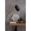 Hamilton Interiors Lighting Equipose Black and Gold Desk Lamp with Marble Base House of Isabella UK