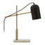 Hamilton Interiors Lighting Equipose Black and Gold Desk Lamp with Marble Base House of Isabella UK