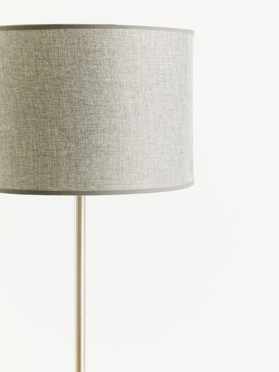 Hamilton Interiors Lighting Forma Chrome Floor Lamp with Cream Shade House of Isabella UK