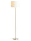 Hamilton Interiors Lighting Forma Cream Waffle Effect Shade Floor Lamp House of Isabella UK