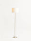 Hamilton Interiors Lighting Forma Cream Waffle Effect Shade Floor Lamp House of Isabella UK
