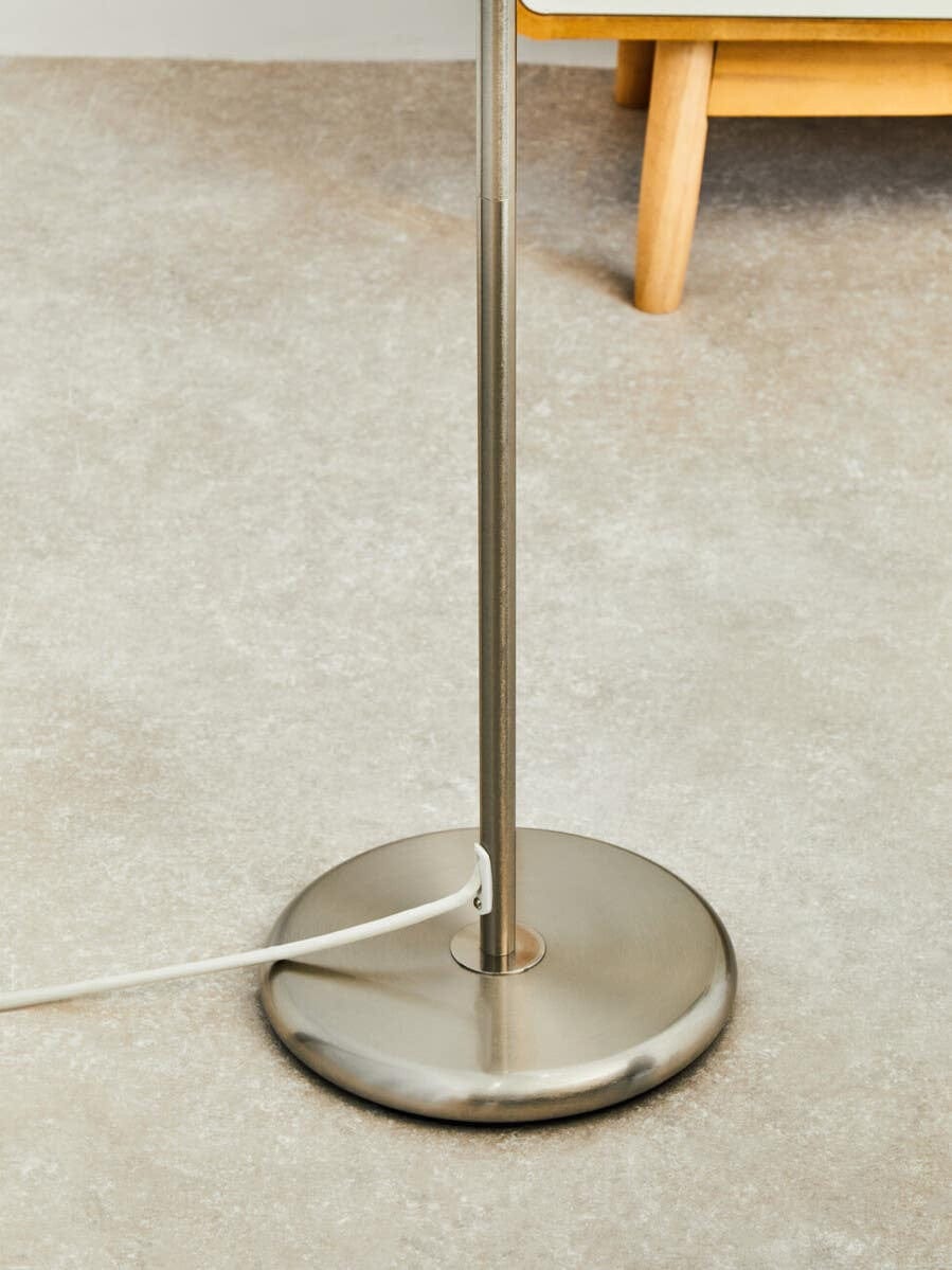 Hamilton Interiors Lighting Forma Cream Waffle Effect Shade Floor Lamp House of Isabella UK