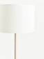 Hamilton Interiors Lighting Forma Cream Waffle Effect Shade Floor Lamp House of Isabella UK