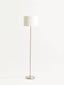Hamilton Interiors Lighting Forma Cream Waffle Effect Shade Floor Lamp House of Isabella UK