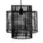 Hamilton Interiors Lighting Jaya Black Rattan Overlapping Pendant Light House of Isabella UK