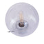 Hamilton Interiors Lighting Lamonte Grey Marble Base EU Plug Globe Lamp House of Isabella UK