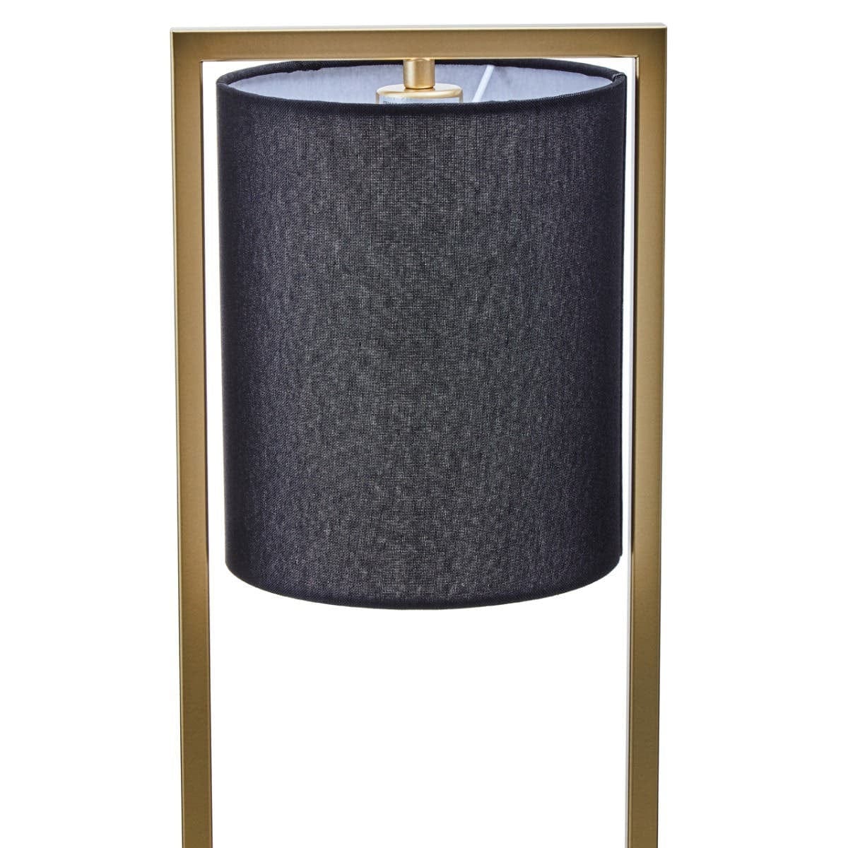 Hamilton Interiors Lighting Lara Black Shade With Gold Finish Metal Frame Table Lamp House of Isabella UK