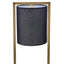 Hamilton Interiors Lighting Lara Black Shade With Gold Finish Metal Frame Table Lamp House of Isabella UK