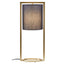 Hamilton Interiors Lighting Lara Black Shade With Gold Finish Metal Frame Table Lamp House of Isabella UK