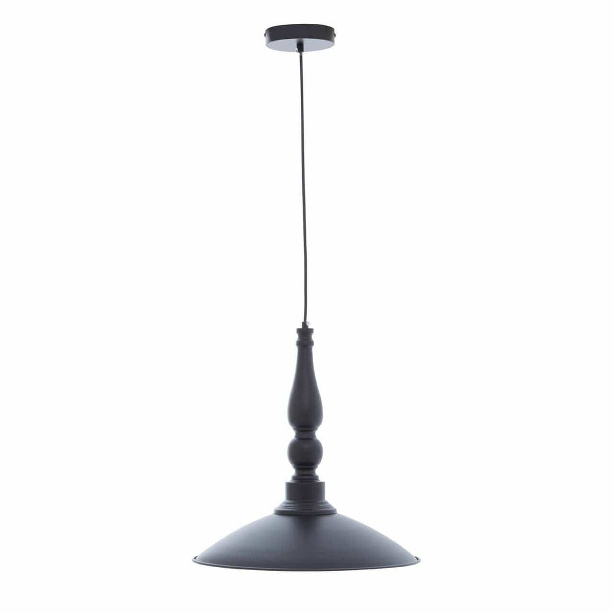 Hamilton Interiors Lighting Large Leni Black And Gold Pendant Light House of Isabella UK