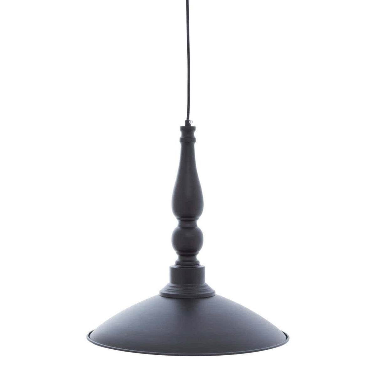 Hamilton Interiors Lighting Large Leni Black And Gold Pendant Light House of Isabella UK