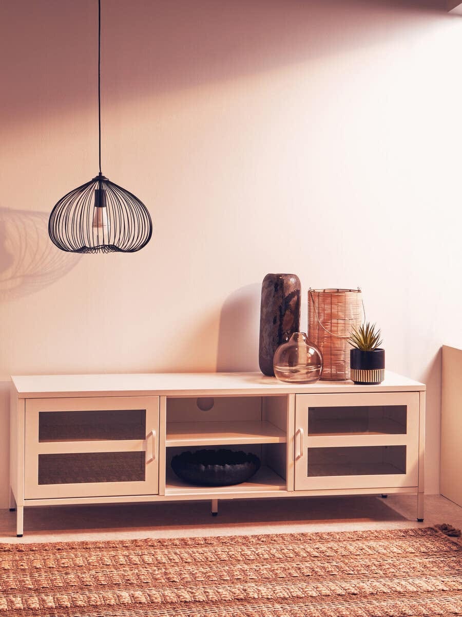 Hamilton Interiors Lighting Lavis Black Finish Pendant Light House of Isabella UK