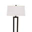 Hamilton Interiors Lighting Leora Black and White Floor Lamp House of Isabella UK