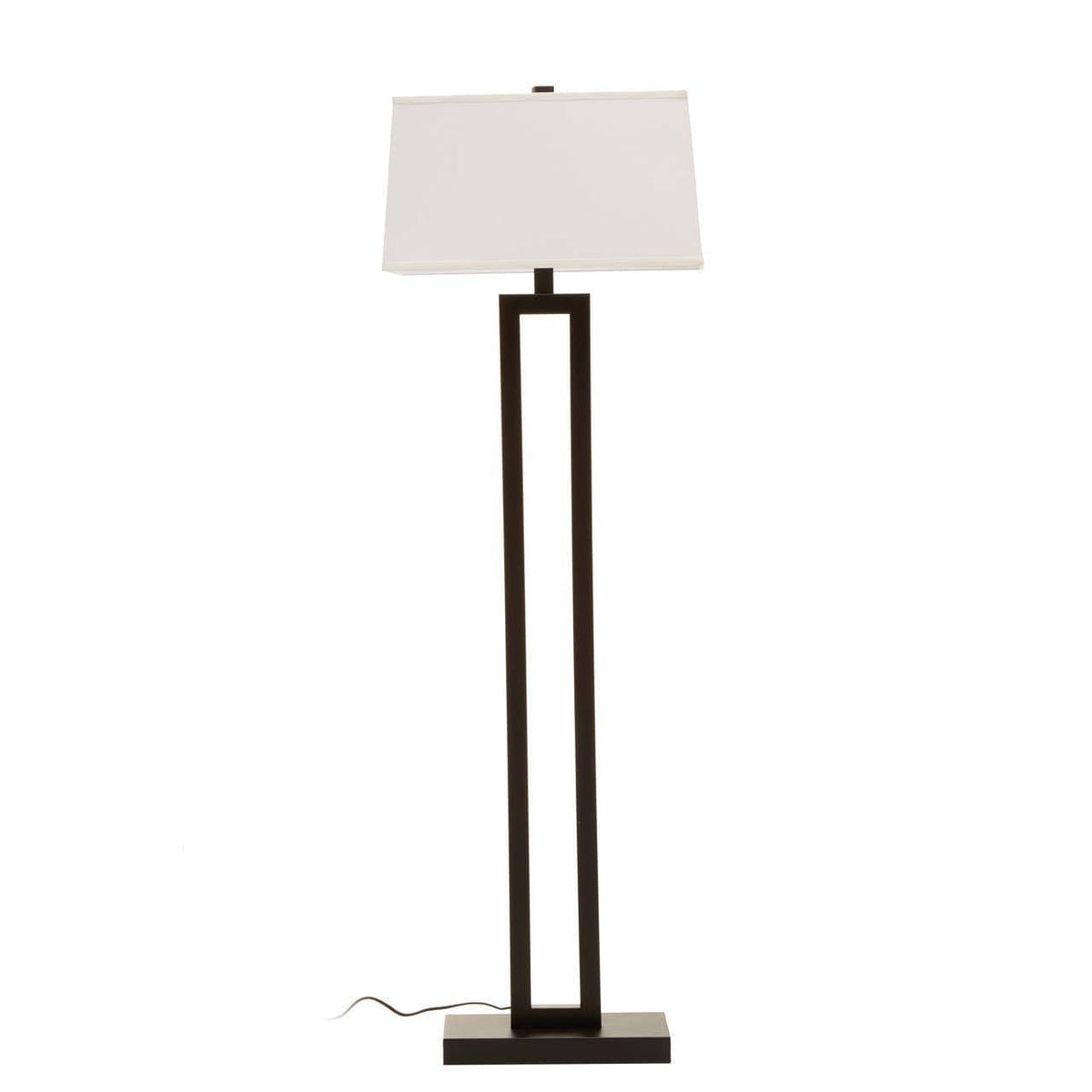 Hamilton Interiors Lighting Leora Black and White Floor Lamp House of Isabella UK