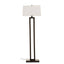 Hamilton Interiors Lighting Leora Black and White Floor Lamp House of Isabella UK