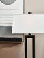Hamilton Interiors Lighting Leora Black and White Floor Lamp House of Isabella UK
