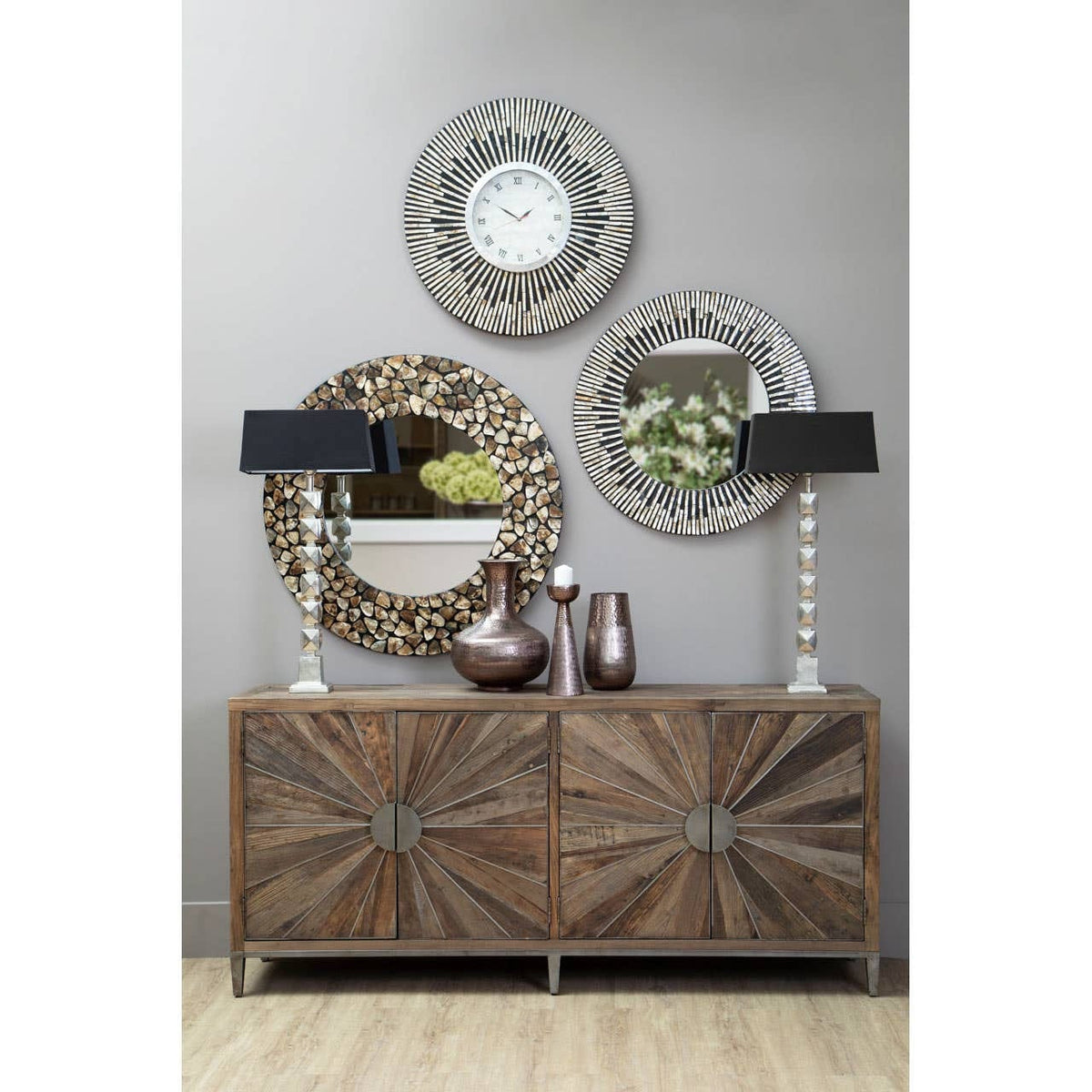 Hamilton Interiors Lighting Macey Faceted Table Lamp House of Isabella UK