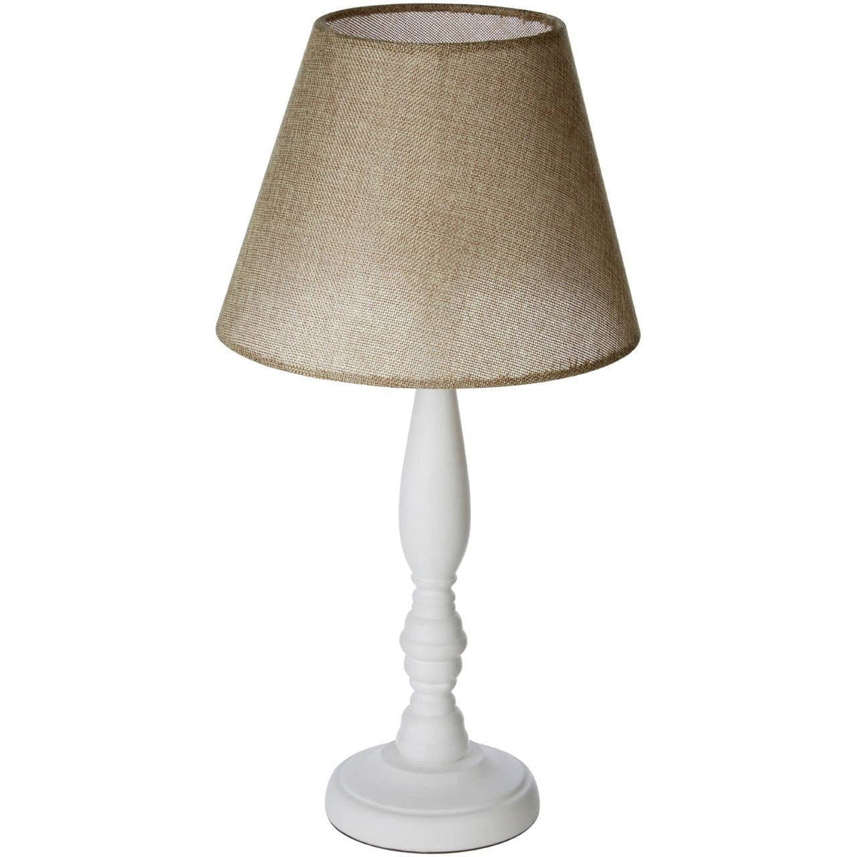 Hamilton Interiors Lighting Maine Round Base Table Lamp with EU Plug House of Isabella UK
